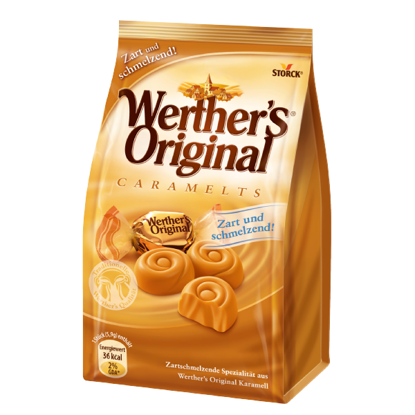 Werther's Original Schokoladenspezialitäten Caramelts