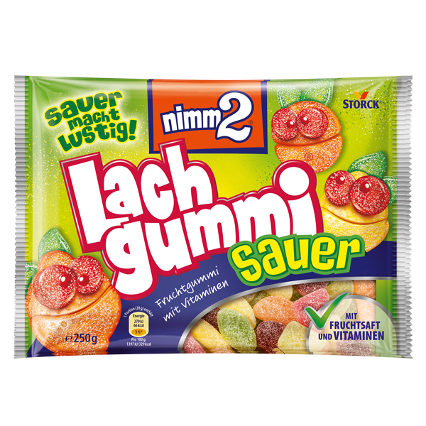 nimm2 Lachgummi Sauer