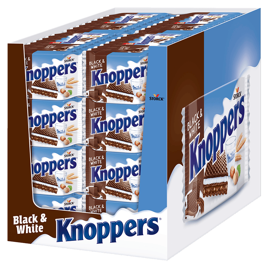 Knoppers Schnitte Black and White Bild