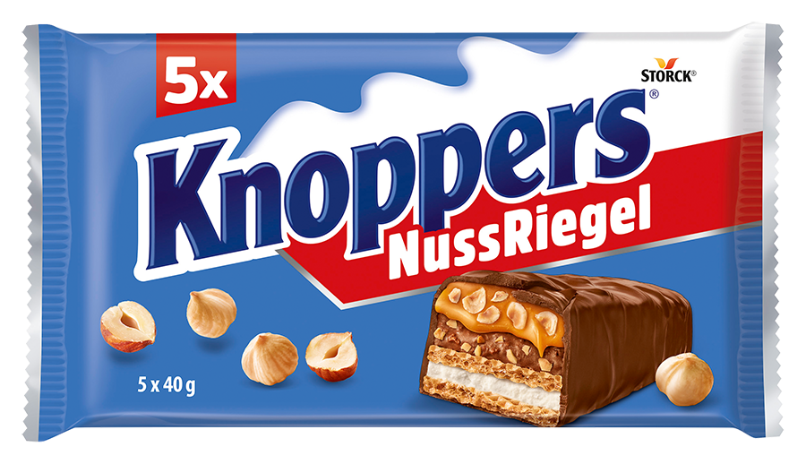 Knoppers Riegel Haselnuss 200g Bild