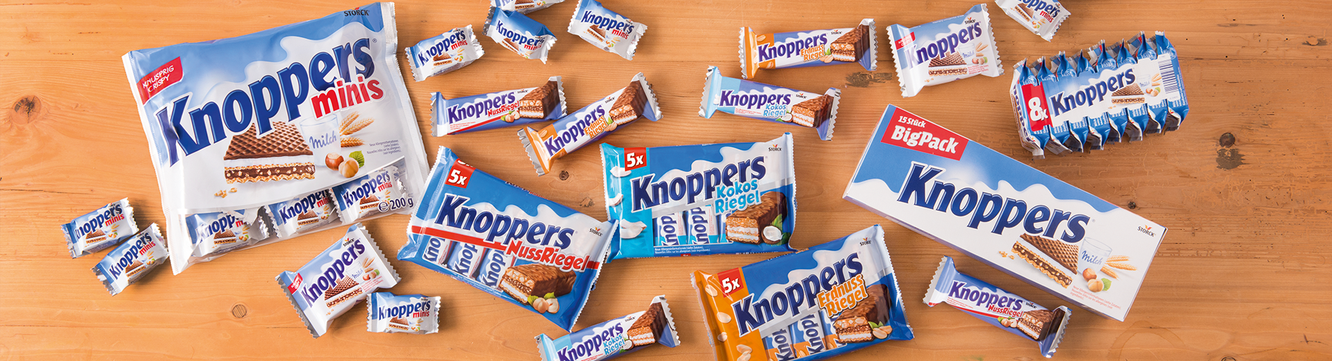 Knoppers Nuss Riegel online kaufen | Storck Shop