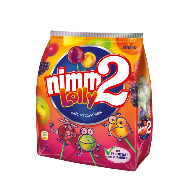 Nimm2 Lolly Frucht Stielbonbons Mit Vitaminen